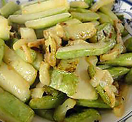 recette top-regime.com - Courgettes chinoises